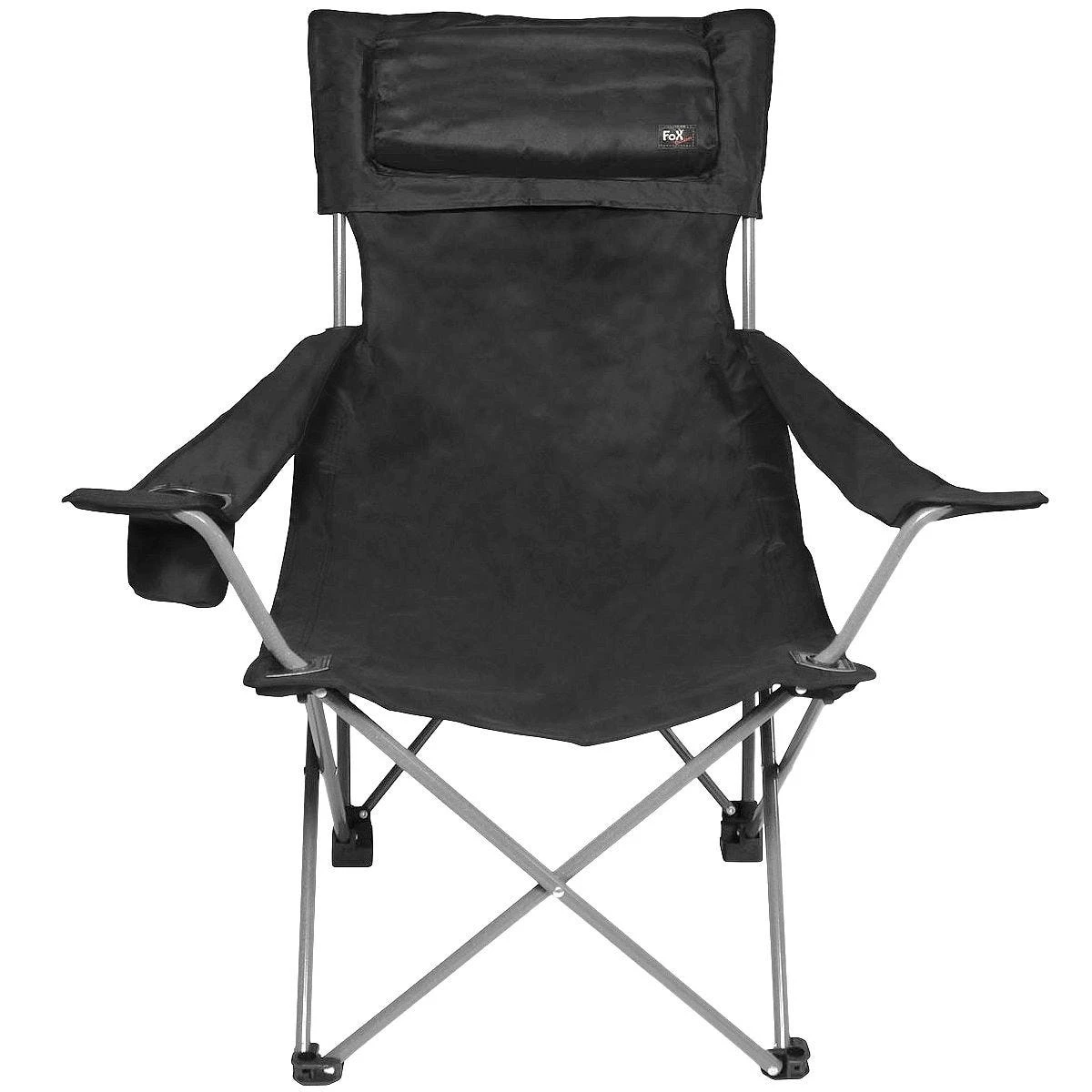Fox Outdoor Deluxe Folding Chair Black 3 Fox Outdoor Deluxe Folding Chair Black