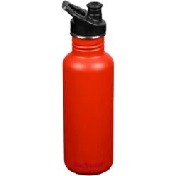 Klean Kanteen Classic 800ml Bottle Sport Cap Tiger Lilly
