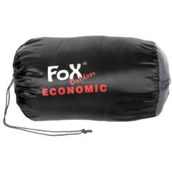 Fox Outdoor Economic Mummy Sleeping Bag Black/Gray -Military 1st Shop Fox Outdoor Economic Mummy Sleeping Bag Black Grey 02
