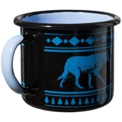 Helikon Wolf Enamel Mug 350ml Black -Military 1st Shop Helikon Wolf Enamel Mug 350ml Black 3 1200 1