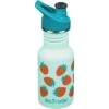 Klean Kanteen Kid Kanteen 355ml Classic Narrow Bottle Sport Cap Blue Tint Strawberries 1 Klean Kanteen Kid Kanteen 355ml Classic Narrow Bottle Sport Cap Blue Tint Strawberries -Military 1st Shop Kid Kanteen Classic Narrow Blue Tint Strawberries 01