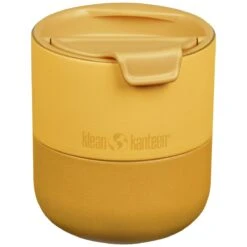 Klean Kanteen Rise 280ml Lowball Tumbler W/Flip Lid Old Gold