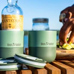 Klean Kanteen Rise 280ml Lowball Tumbler W/Flip Lid Sea Spray 8 Klean Kanteen Rise 280ml Lowball Tumbler W/Flip Lid Sea Spray -Military 1st Shop Klean Kanteen Rise 280ml Lowball Tumbler Flip Lid Sea Spray 2 1200x1200