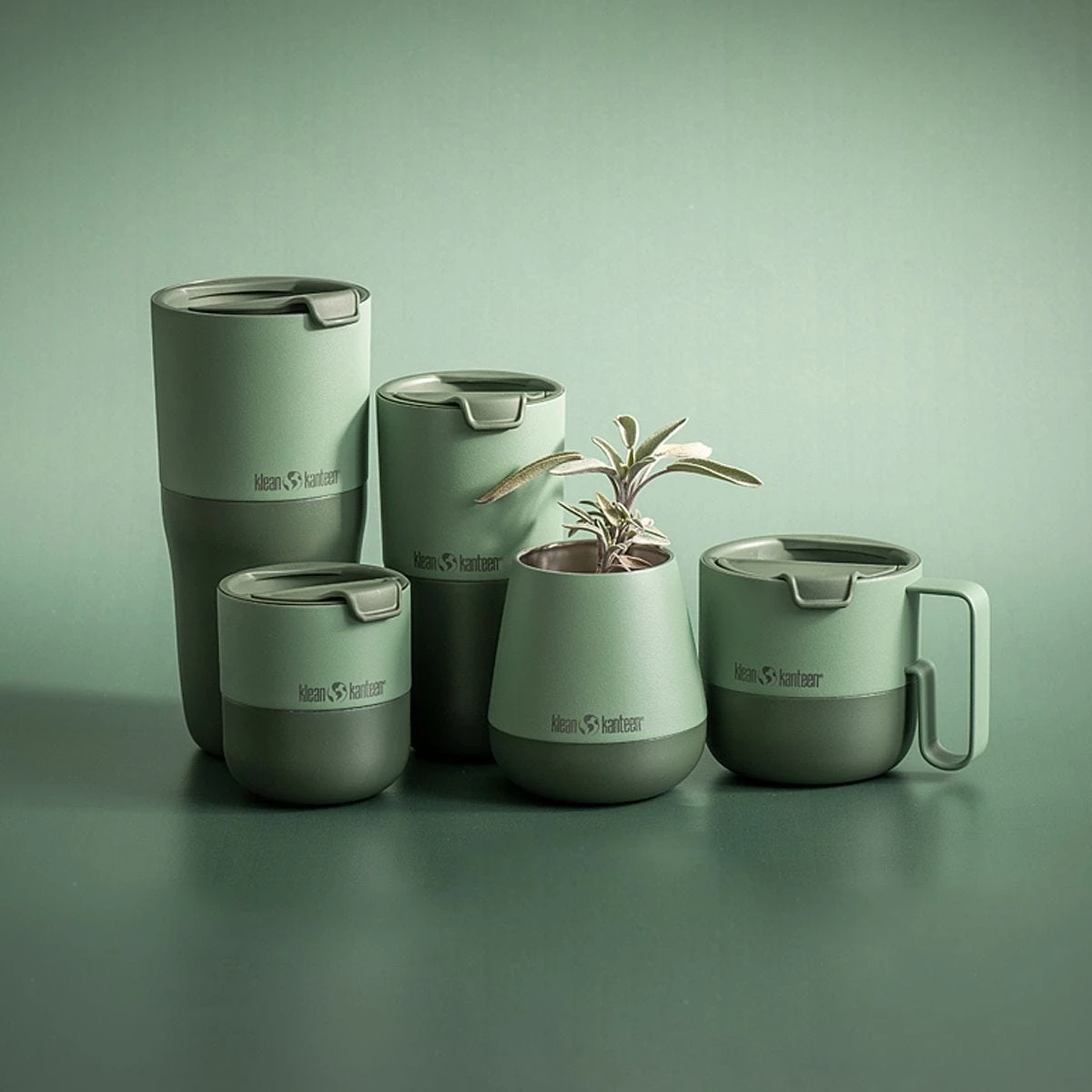 Klean Kanteen Rise 399ml Mug W/Flip Lid Sea Spray 5 Klean Kanteen Rise 399ml Mug W/Flip Lid Sea Spray - Image 3