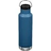 Klean Kanteen 592ml Classic Vacuum Insulated Bottle Loop Cap Real Teal -Military 1st Shop Klean Kanteen 592ml Classic Loop Cap 01 1