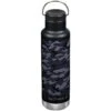 Klean Kanteen 592ml Classic Vacuum Insulated Bottle Loop Cap Black Camo 1 Klean Kanteen 592ml Classic Vacuum Insulated Bottle Loop Cap Black Camo -Military 1st Shop Klean Kanteen 592ml Classic Loop Cap 01 3