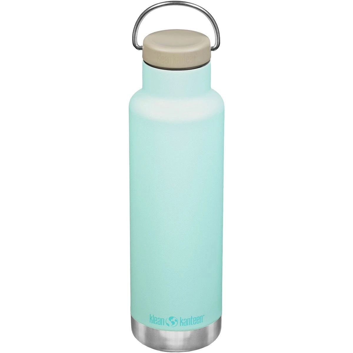 Klean Kanteen 592ml Classic Vacuum Insulated Bottle Loop Cap Blue Tint 3 Klean Kanteen 592ml Classic Vacuum Insulated Bottle Loop Cap Blue Tint