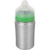 Klean Kanteen Kid Kanteen Baby Bottle 266ml Brushed Stainless -Military 1st Shop Klean Kanteen Baby Bottle 01