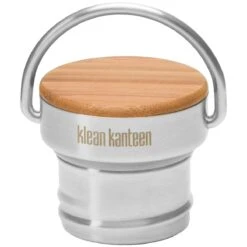 Klean Kanteen Stainless Unibody Bamboo Cap Brushed Stainless