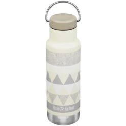 Klean Kanteen 355ml Classic Vacuum Insulated Bottle Loop Cap Salt Flats