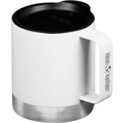 Klean Kanteen 355ml Insulated Camp Mug W/Tumbler Lid Matte White -Military 1st Shop Klean Kanteen Insulated Mug 04