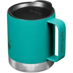 Klean Kanteen 355ml Insulated Camp Mug W/Tumbler Lid Mountain-Porcelain -Military 1st Shop Klean Kanteen Inulated Mug Mountain Porcelain 04