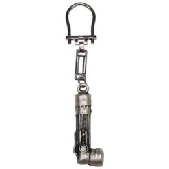 MFH Flashlight Key Ring Silver