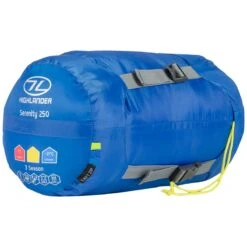 Highlander Serenity 250 Mummy Sleeping Bag Blue -Military 1st Shop Serenity 250 Mummy Sleeping Bag Blue 5 1200x1200