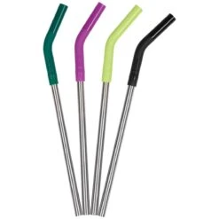 Klean Kanteen Steel Straws Set Of 4 Multi Colour