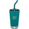 Klean Kanteen 473ml Tumbler Vacuum Insulated Straw Lid Emerald Bay 2 Klean Kanteen 473ml Tumbler Vacuum Insulated Straw Lid Emerald Bay -Military 1st Shop Tumbler 16oz Emerald Bay 01