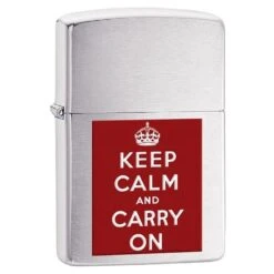 Zippo Lighter Keep Calm & Carry On