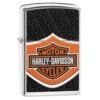 Zippo Harley Davidson Lighter High Polish Chrome -Military 1st Shop Z60004741 Zippo Harley Davidson High Polish Chrome 01