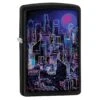 Zippo Cyberpunk Lighter Black Matte -Military 1st Shop Z60005348 Zippo Cyberpunk Lighter Black Matte 01