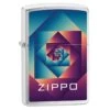 Zippo Design Illusion Lighter Brushed Chrome -Military 1st Shop Z6005582 Zippo Design Illusion Lighter Brushed 01