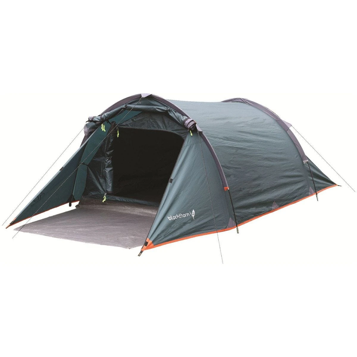 Highlander Blackthorn 2 Tent Hunter Green/Orange Trim 3 Highlander Blackthorn 2 Tent Hunter Green/Orange Trim
