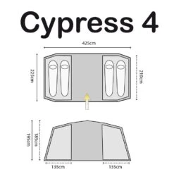 Highlander Cypress 4 Tent Dark Teal/Rock Grey -Military 1st Shop highlander cypress 4 2