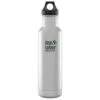 Klean Kanteen 592ml Classic Insulated Bottle Loop Cap Brushed Stainless -Military 1st Shop kk 592 classic vac ins brushed 1a