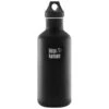 Klean Kanteen Classic 1182ml Bottle With Loop Cap Shale Black -Military 1st Shop kk classic 1182 shale black 1