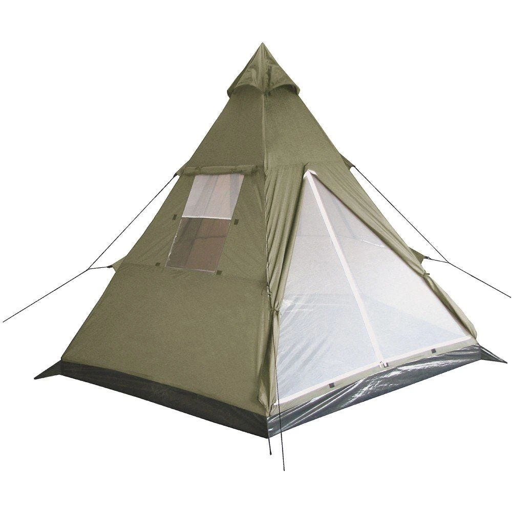 MFH Indian Tent "Tipi" Olive 3 MFH Indian Tent "Tipi" Olive