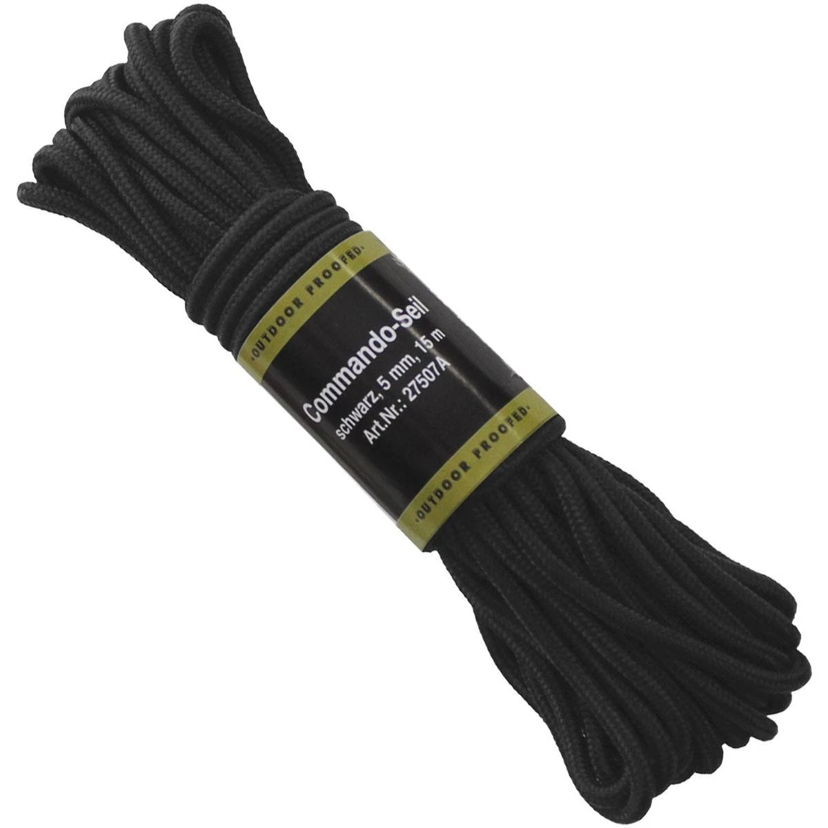 MFH Rope 5mm Black 4 MFH Rope 5mm Black - Image 2