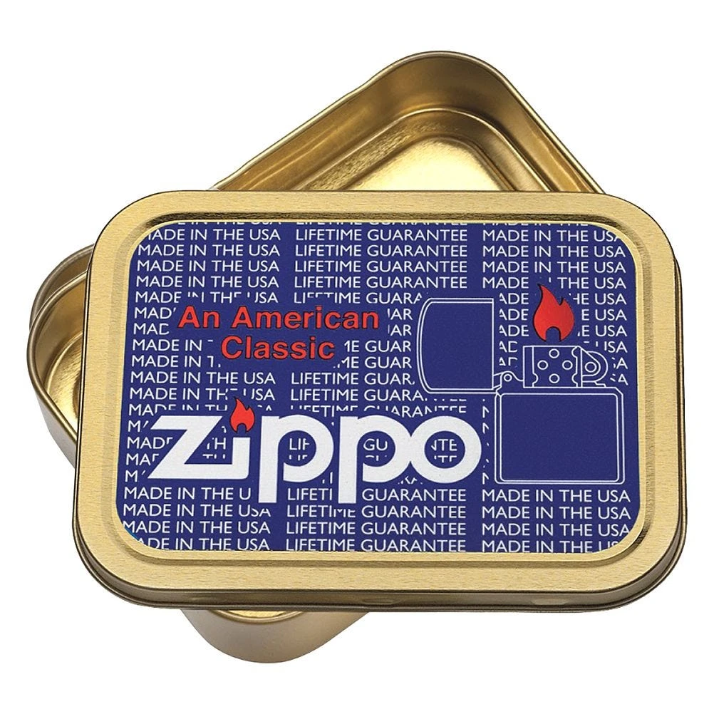 Zippo 3D 2oz Tobacco Tin 3 Zippo 3D 2oz Tobacco Tin