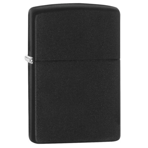 Zippo Matte Black Regular Lighter -Military 1st Shop zippo matte black regular 1